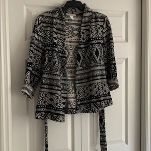 Tribal print jacket